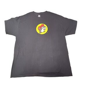 Buc-ees Mens Texas Thang Yall Graphic T-Shirt Gray Hanes Beefy-T XL